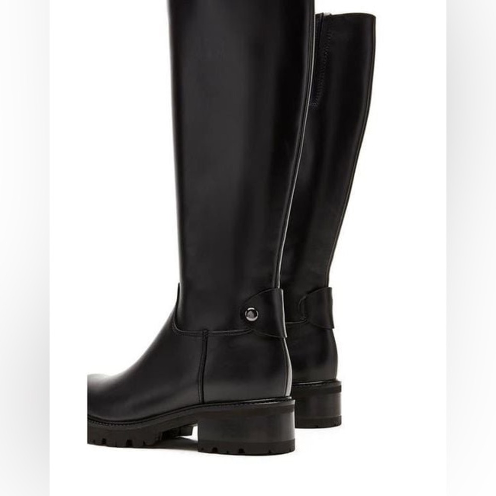 La Canadienne NWOT Cava Waterproof Black Leather Boots Sz 6.5 - Picture 6 of 11